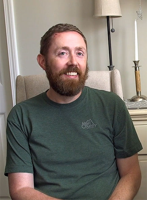 Ryan, a person with communication challences